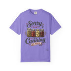 Canning Season T-Shirt — "Sorry I Can't... It's Canning Season" Vintage Mason Jar Tee