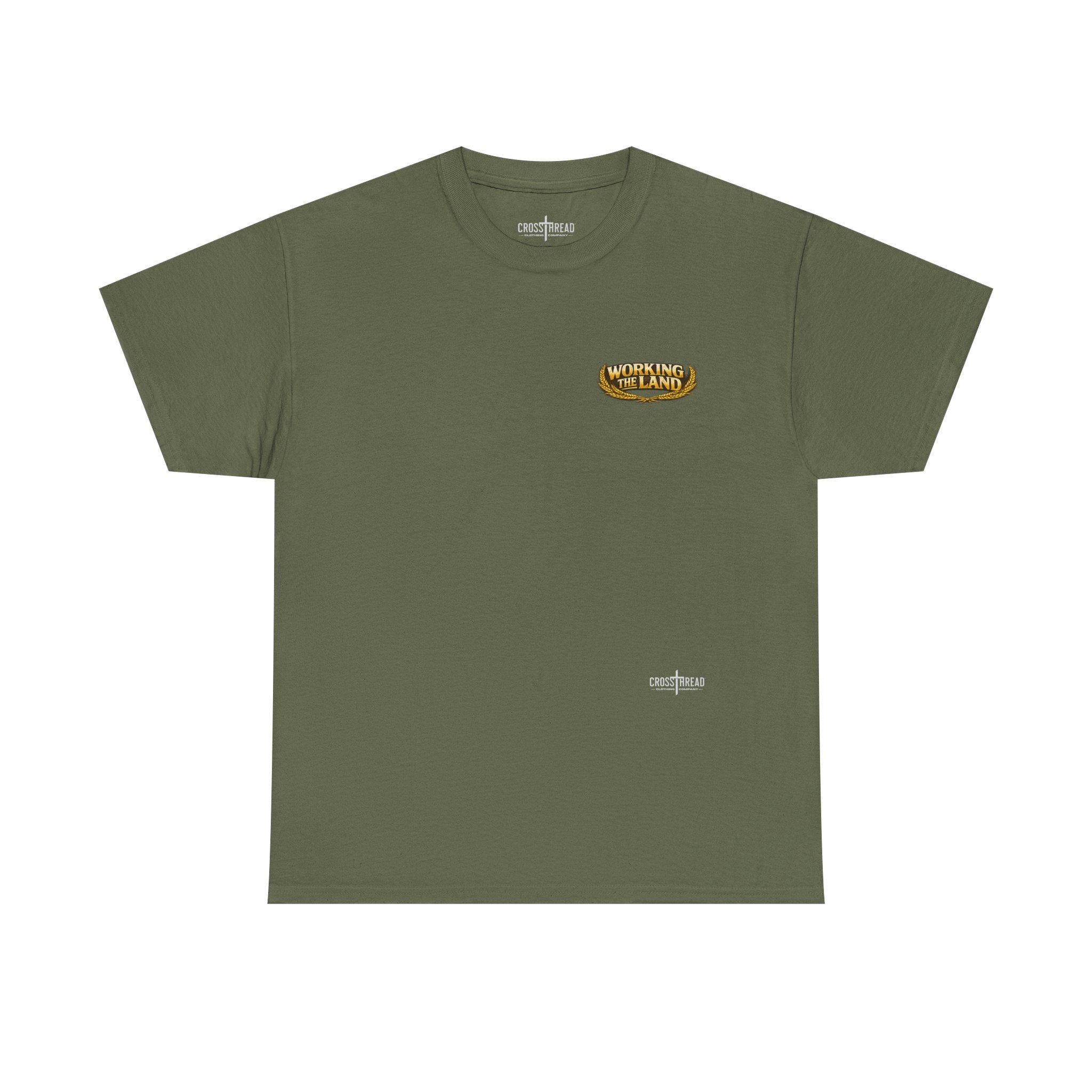 Working the Land Farmer T Shirt