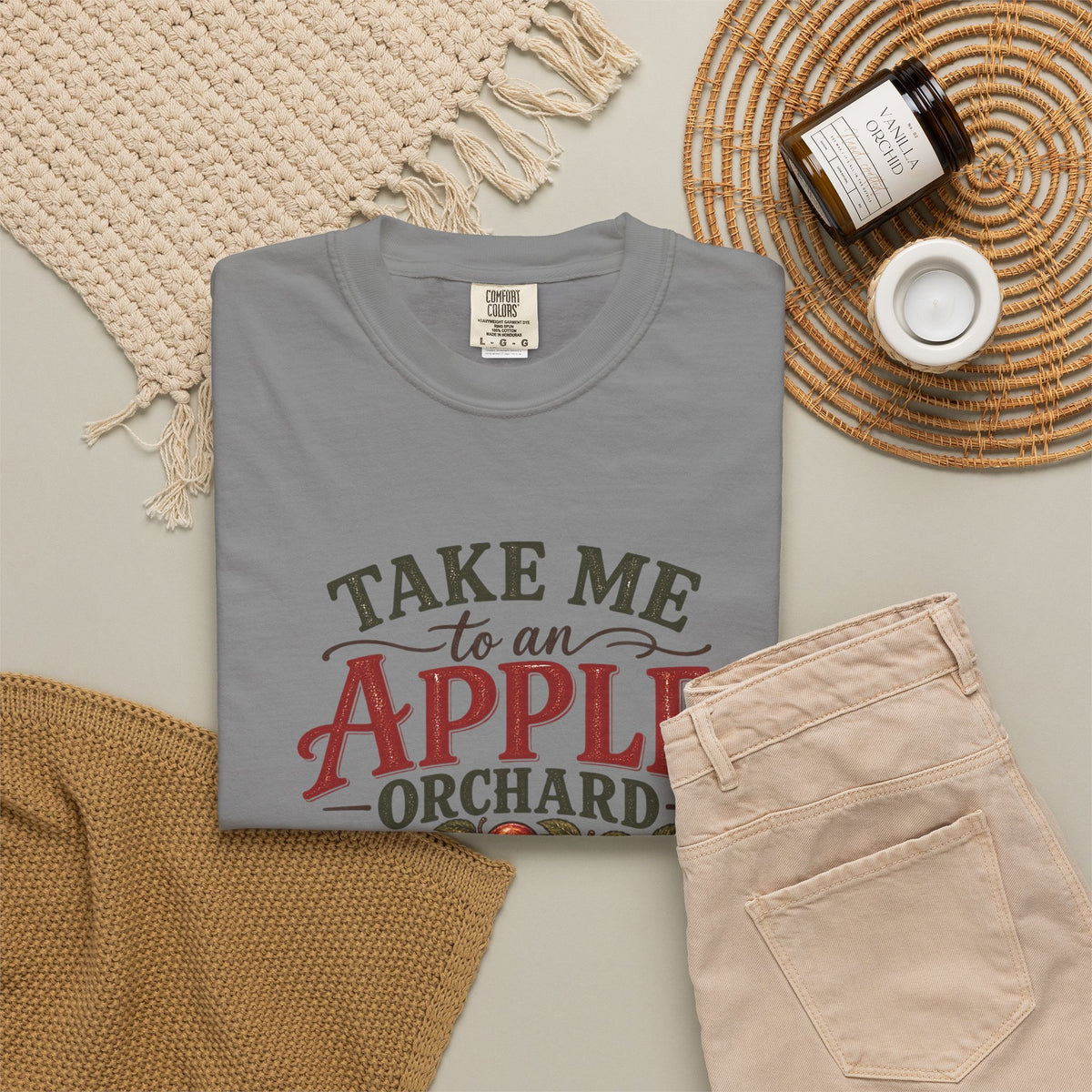 Take Me to an Apple Orchard Comfort Colors Shirt