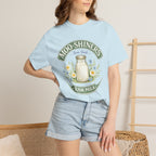"Moo-Shiners Raw Milk" Vintage Logo Graphic T