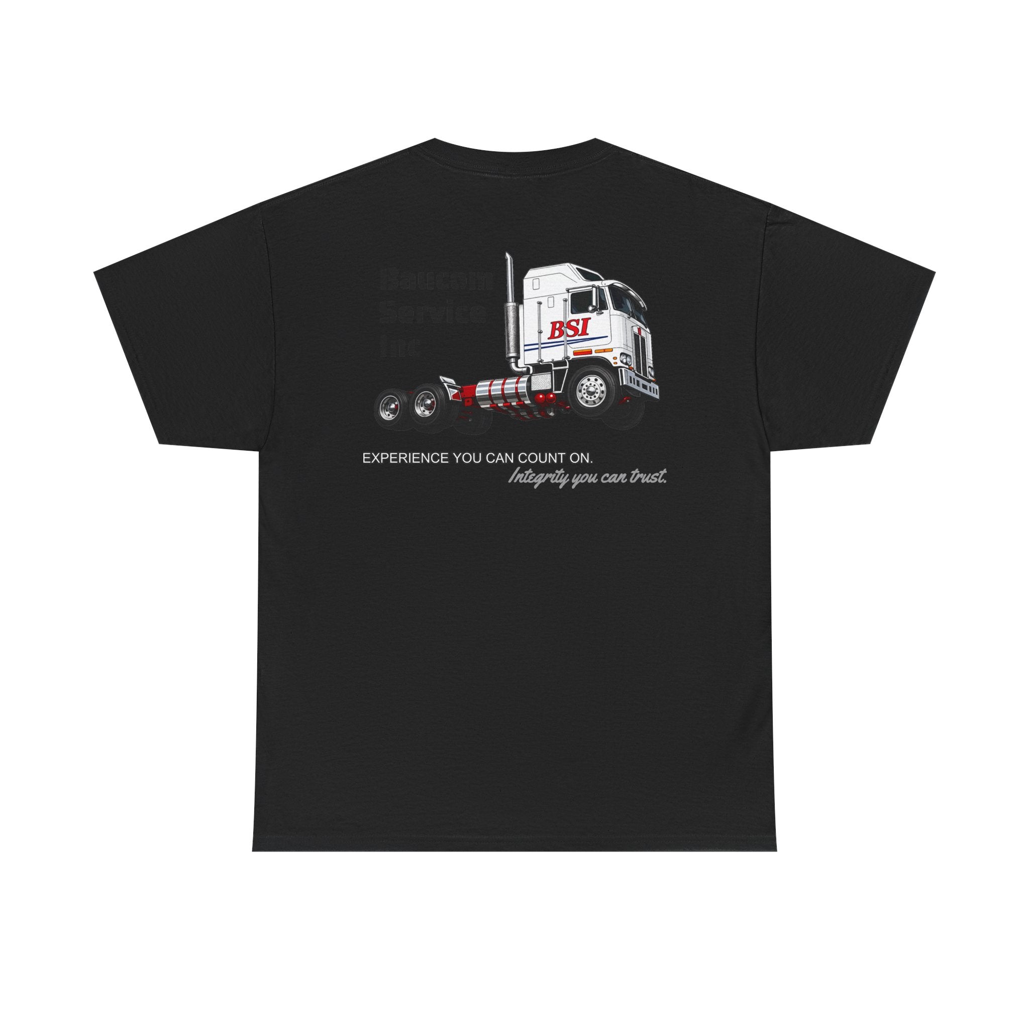 Truck Company Tee — BSI Semi-Truck Graphic T-Shirt
