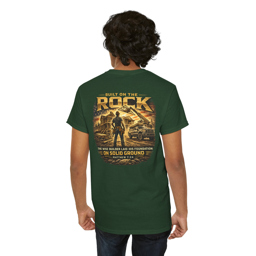 Built on the Rock Construction T-Shirt