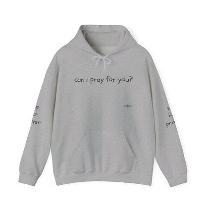 Can I Pray for You Hooded Sweatshirt - Cozy Unisex Hoodie