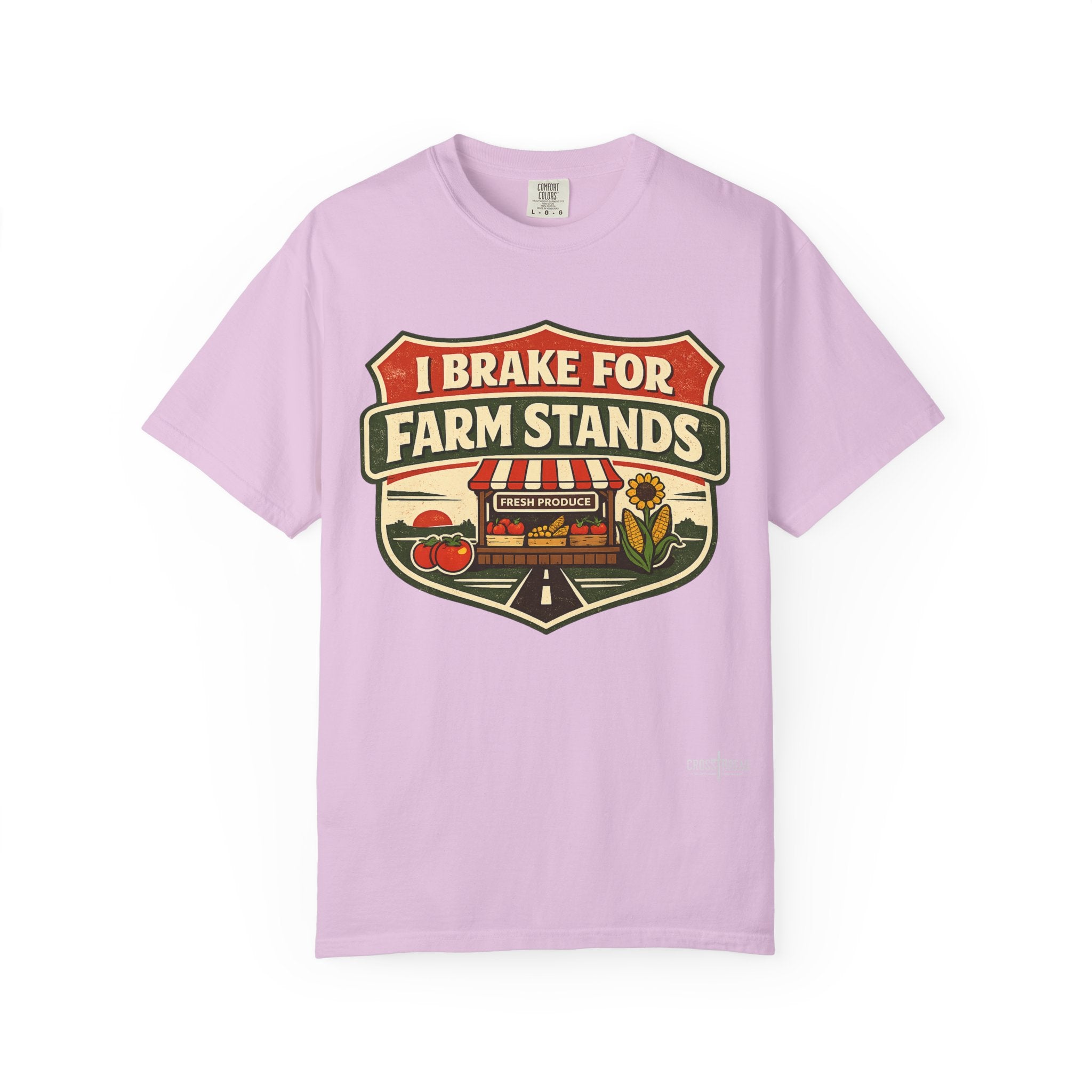 “I Brake for Farm Stands” Vintage Farm Market Tee