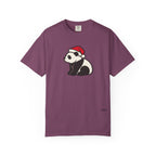 Panda Santa Hat Comfort Colors T-Shirt