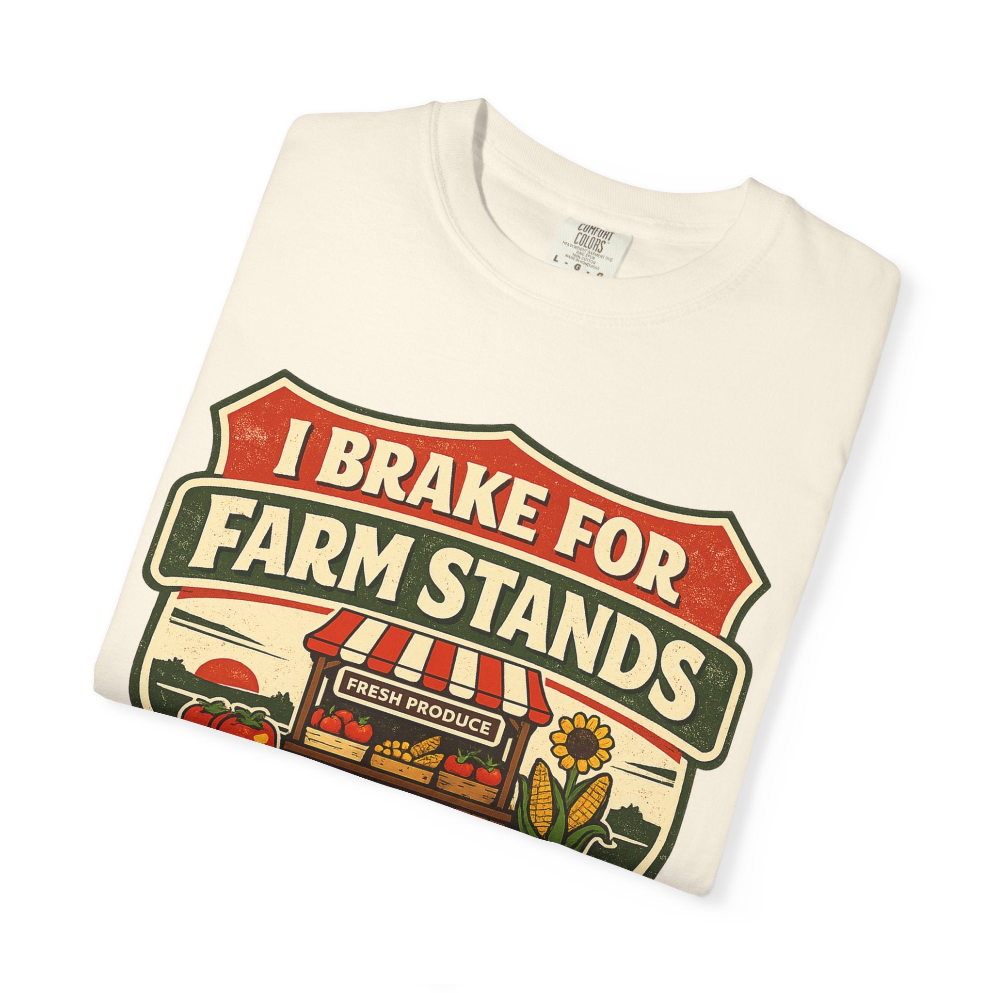 “I Brake for Farm Stands” Vintage Farm Market Tee