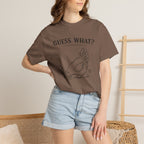 "Guess What?" Chicken Butt Cute Hen Graphic Tee