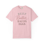 "Beef Butter Bacon Eggs" Carnivore Liftstyle T‑Shirt