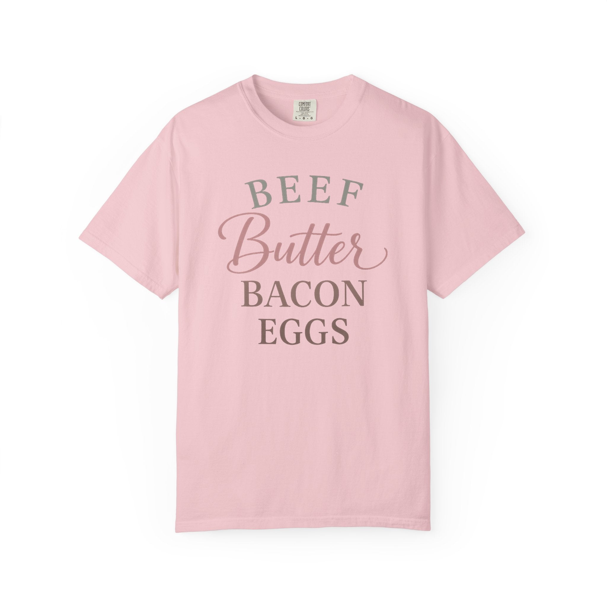 "Beef Butter Bacon Eggs" Carnivore Liftstyle T‑Shirt