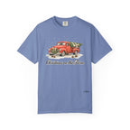 Christmas on the Farm Red Truck Comfort Colors Shirt