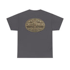 CrossThread Belt Buckle Logo Tee — Faith That Works Cotton T-Shirt