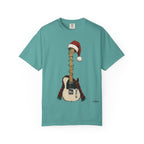 Christmas T-Style Guitar Comfort Colors Shirt