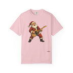 Santa T-Style Guitar Comfort Colors Shirt