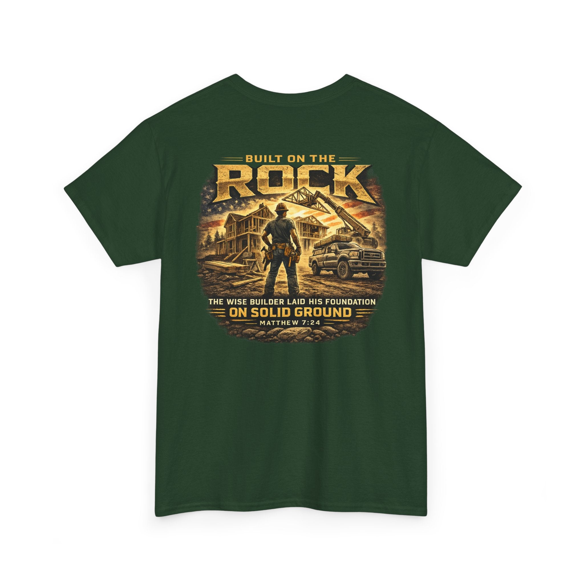 Built on the Rock Construction T-Shirt