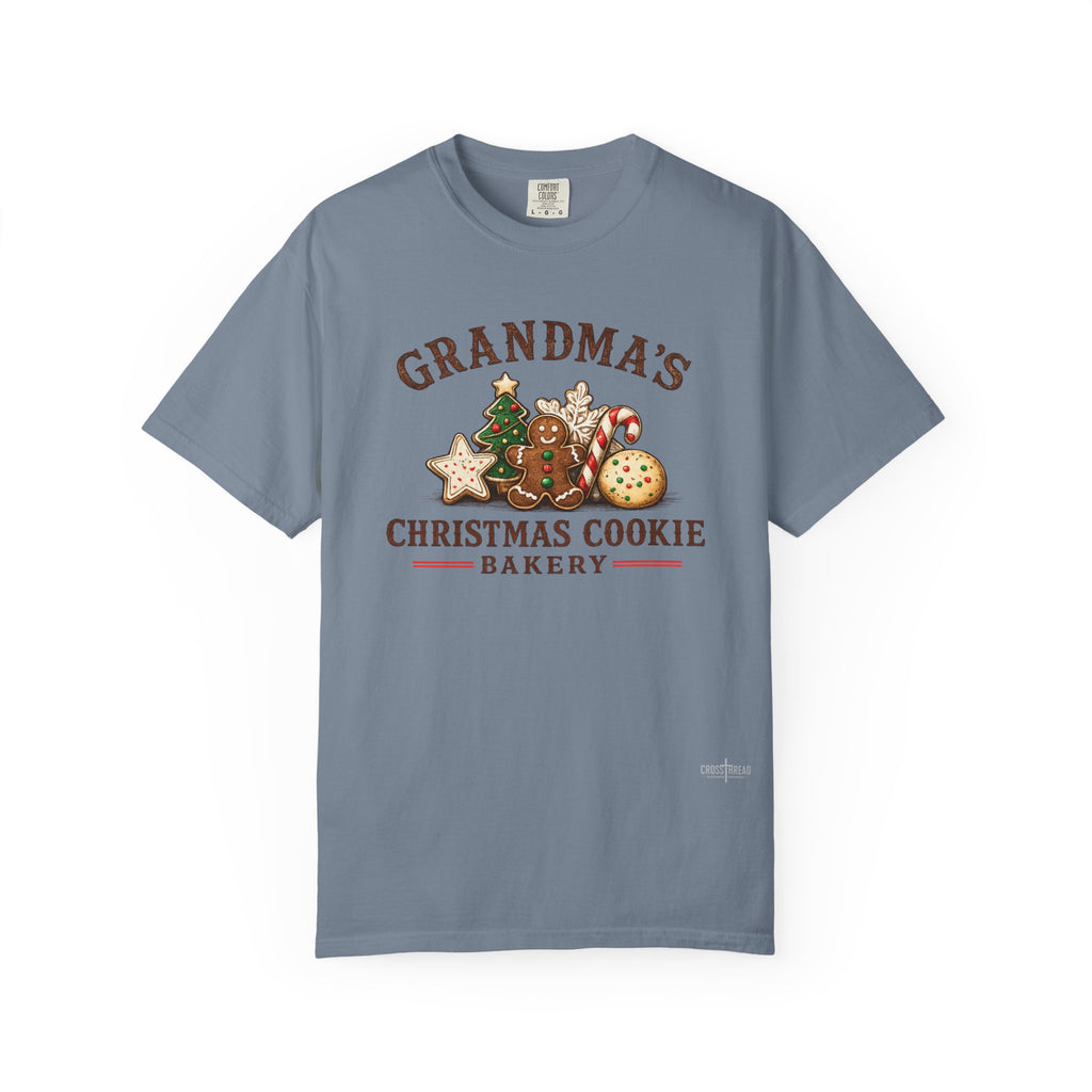 Grandma's Christmas Cookie Bakery Comfort Colors T-Shirt