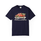 Christmas on the Farm Red Truck Comfort Colors Shirt