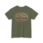 CrossThread Belt Buckle Logo Tee — Faith That Works Cotton T-Shirt