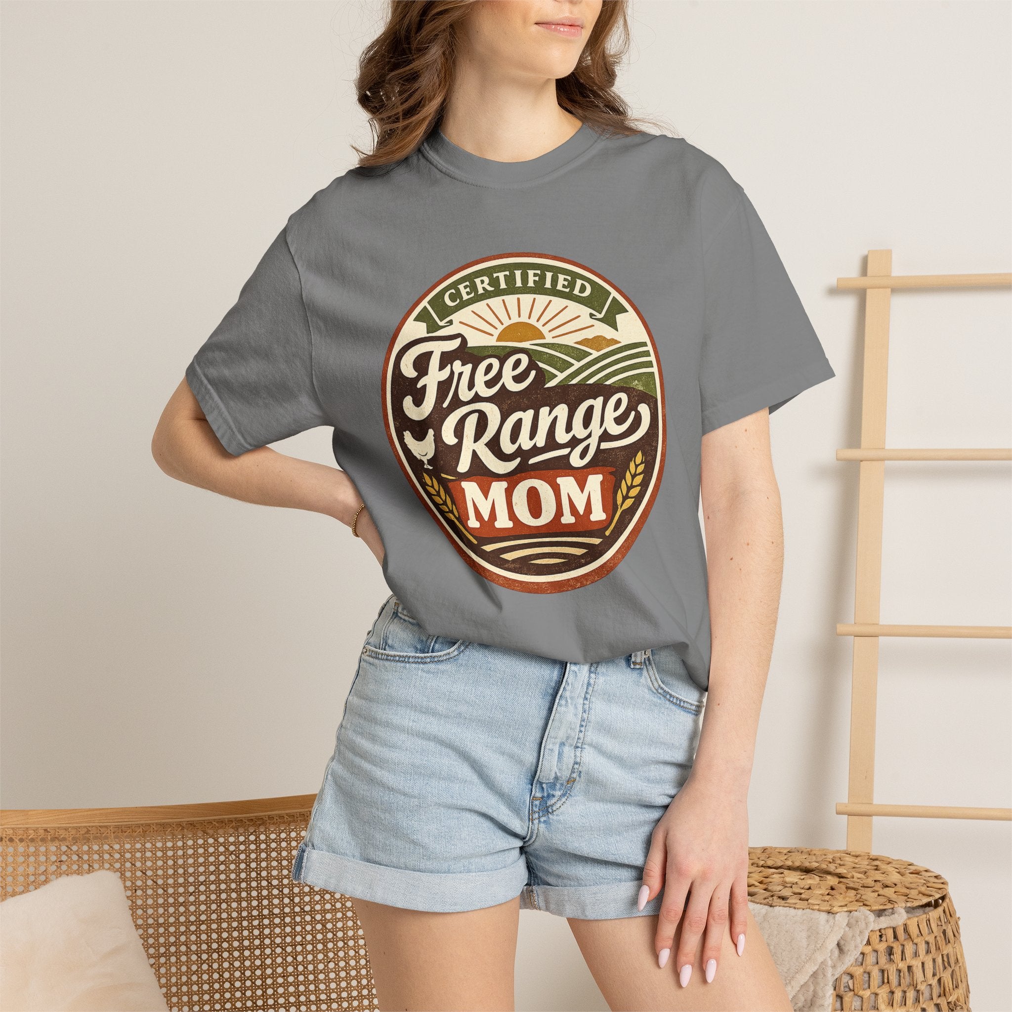 Certified Free Range Mom Graphic Tee