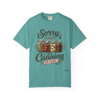 Canning Season T-Shirt — "Sorry I Can't... It's Canning Season" Vintage Mason Jar Tee