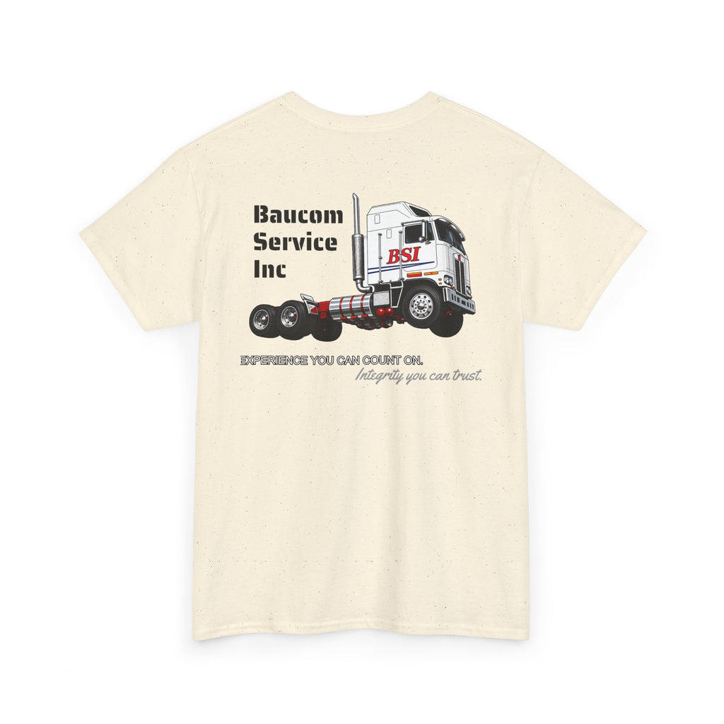 Truck Company Tee — BSI Semi-Truck Graphic T-Shirt