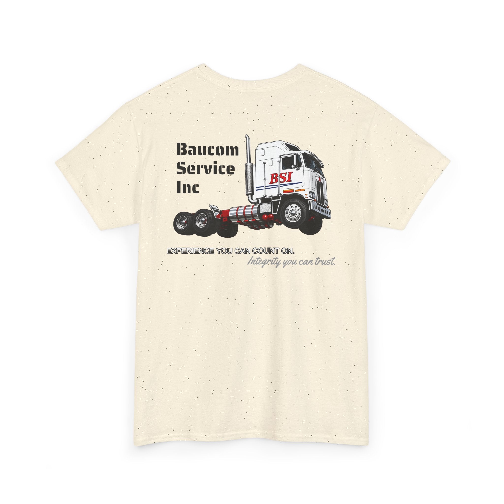 Truck Company Tee — BSI Semi-Truck Graphic T-Shirt