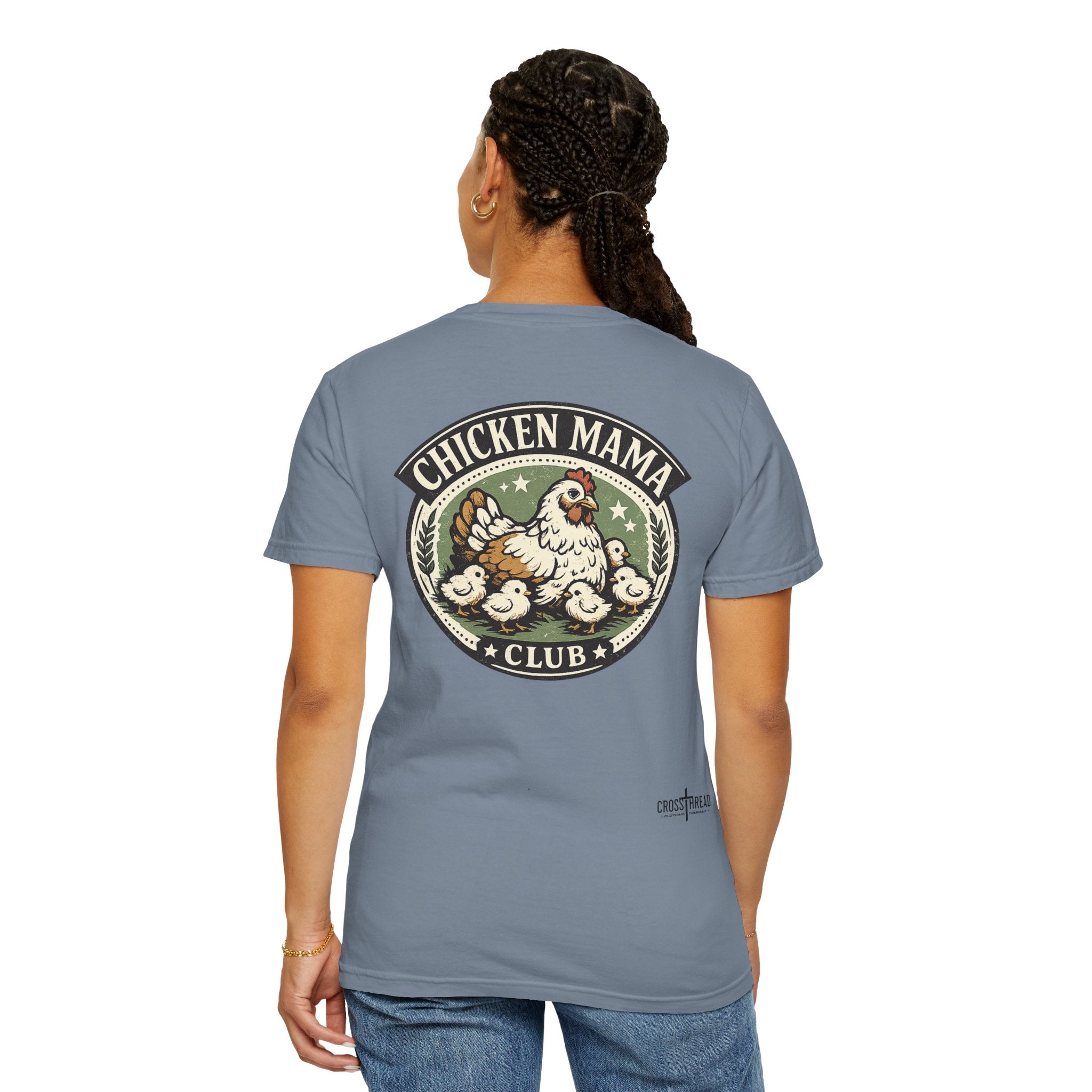 Chicken Mama Club T-Shirt — Hen & Chicks Graphic Tee