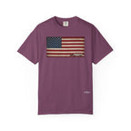 American Flag Big Rig Trucker T-Shirt — Patriotic Semi Truck Tee