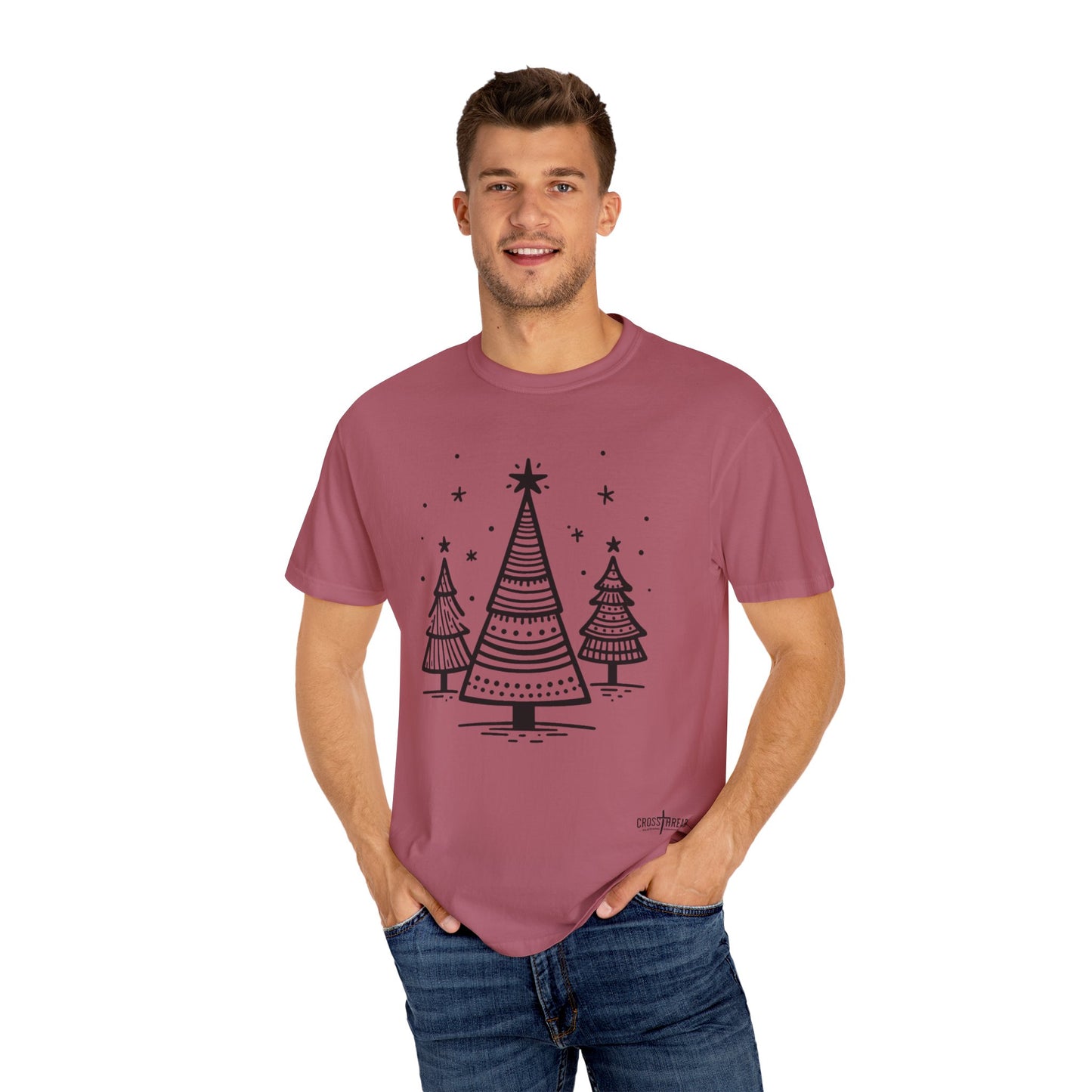 Trio of Christmas Trees T-shirt