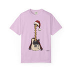 Christmas T-Style Guitar Comfort Colors Shirt