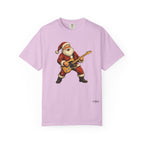 Santa T-Style Guitar Comfort Colors Shirt