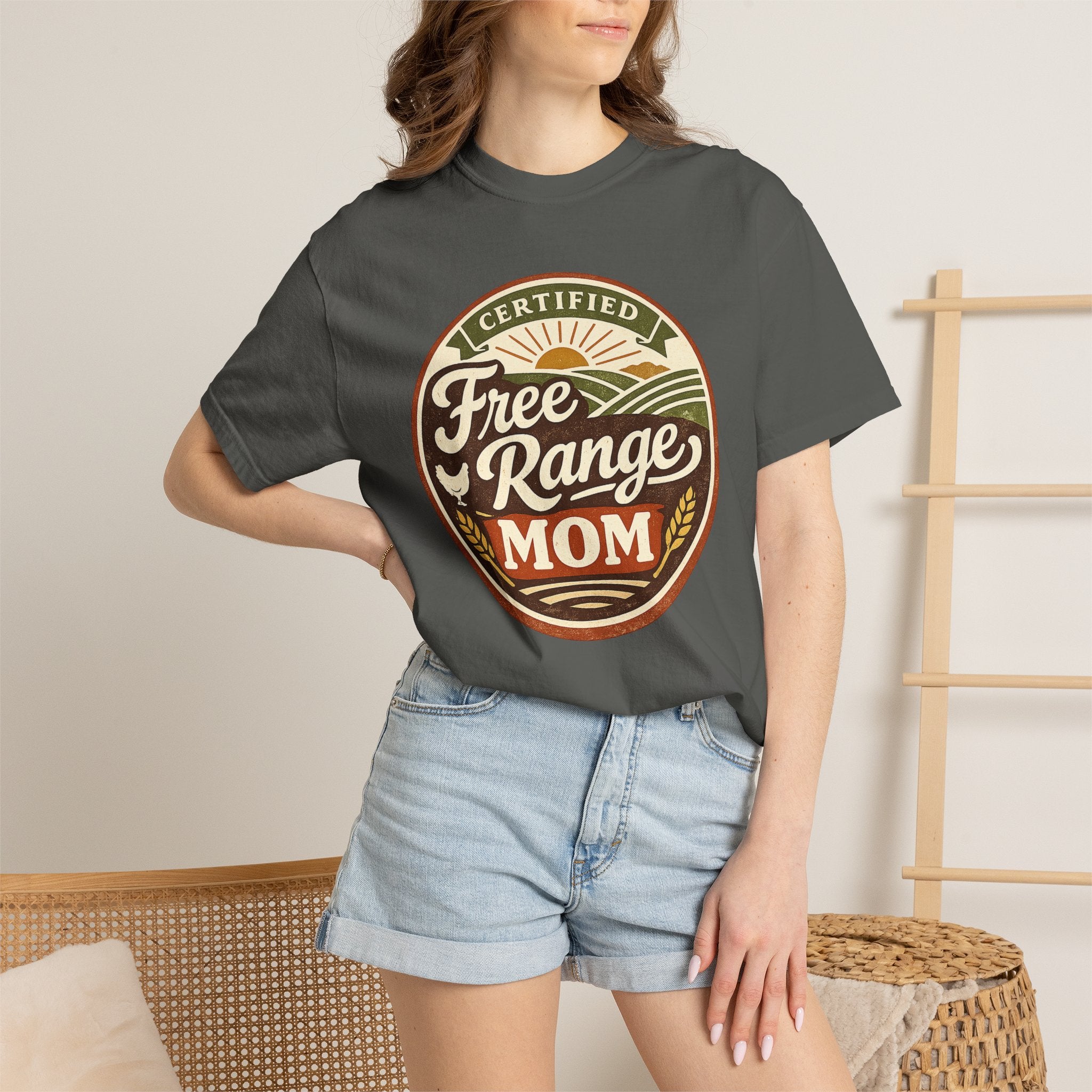 Certified Free Range Mom Graphic Tee