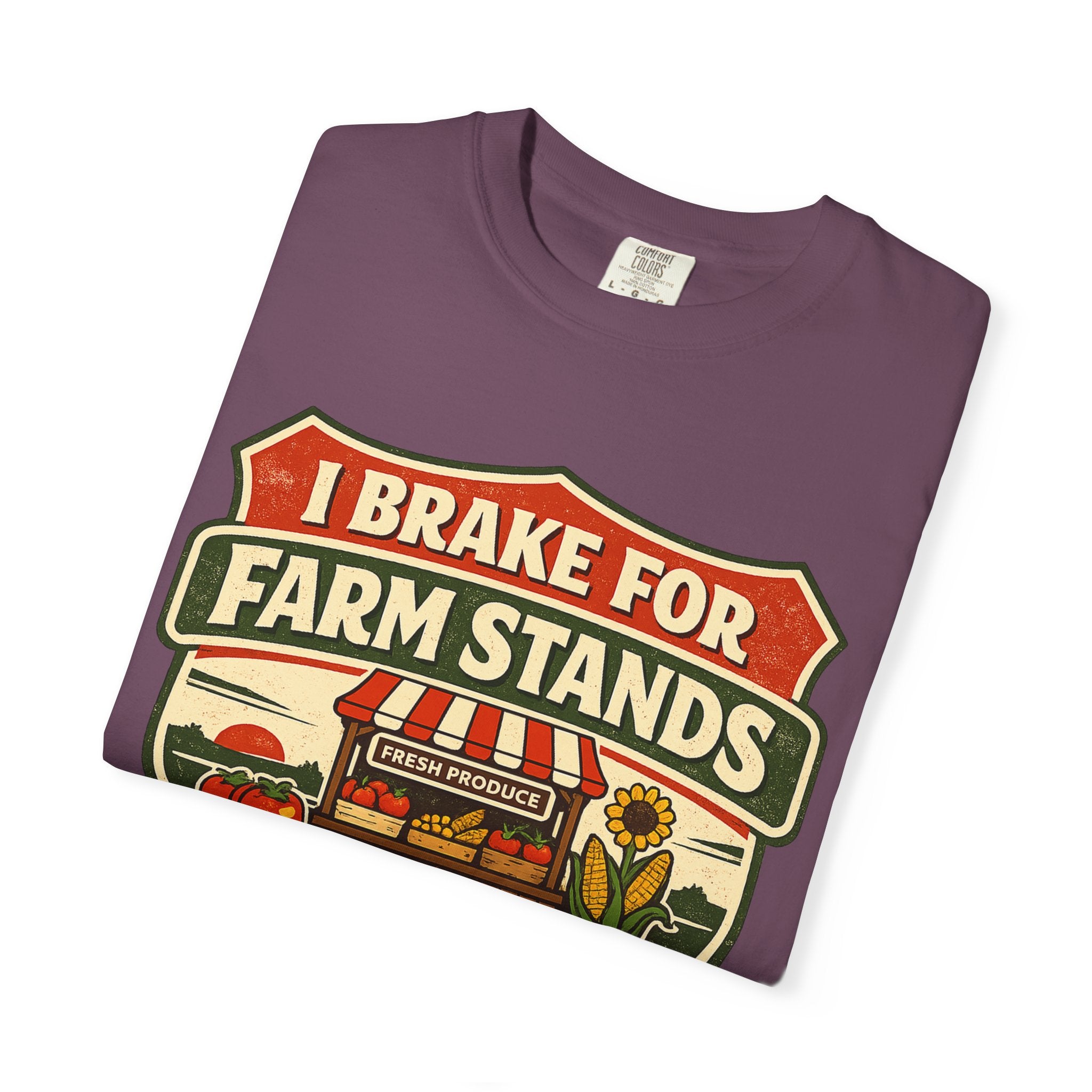 “I Brake for Farm Stands” Vintage Farm Market Tee